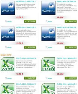 Choisissez votre formation dans notre catalogue de formations elearning.